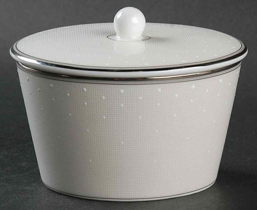 Pointe d'Esprit Sugar Bowl & Lid by Royal Doulton-1