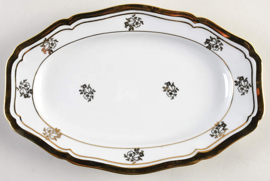 R1863 11" Oval Serving Platter by Rosenthal - Continental-1