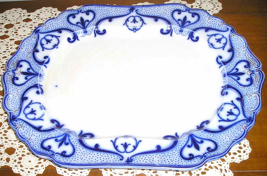 Penshurst 15" Oval Serving Platter by Ridgway (Ridgways)-1