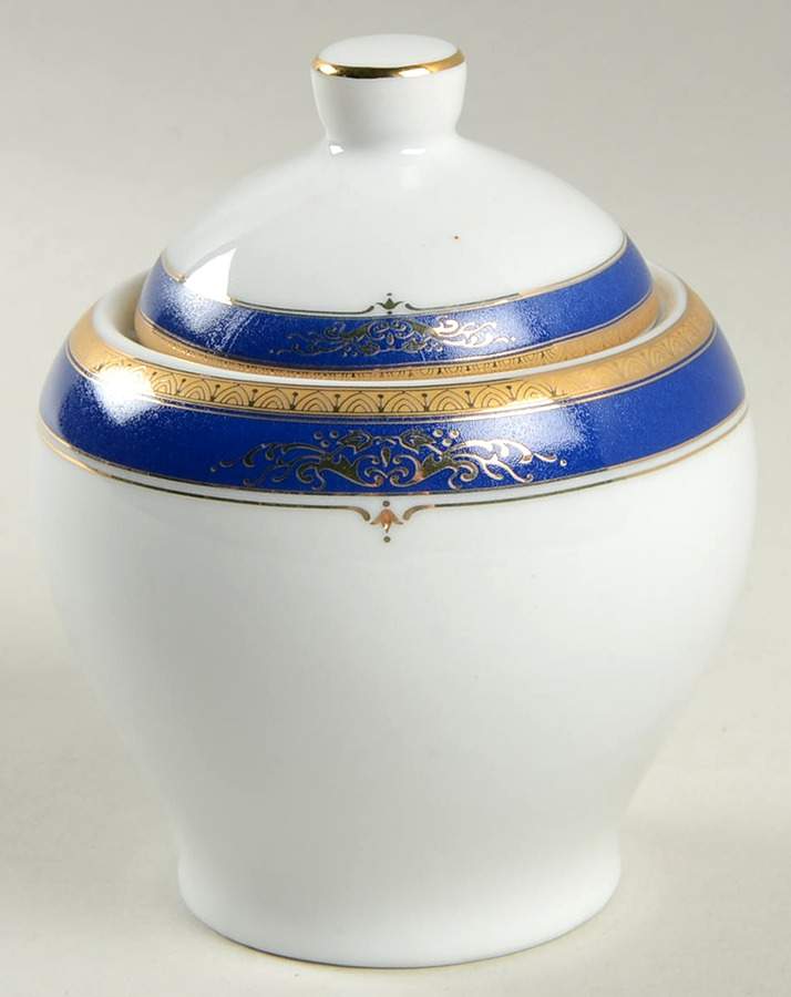 RZS3 Sugar Bowl & Lid by Royal Scotland-1