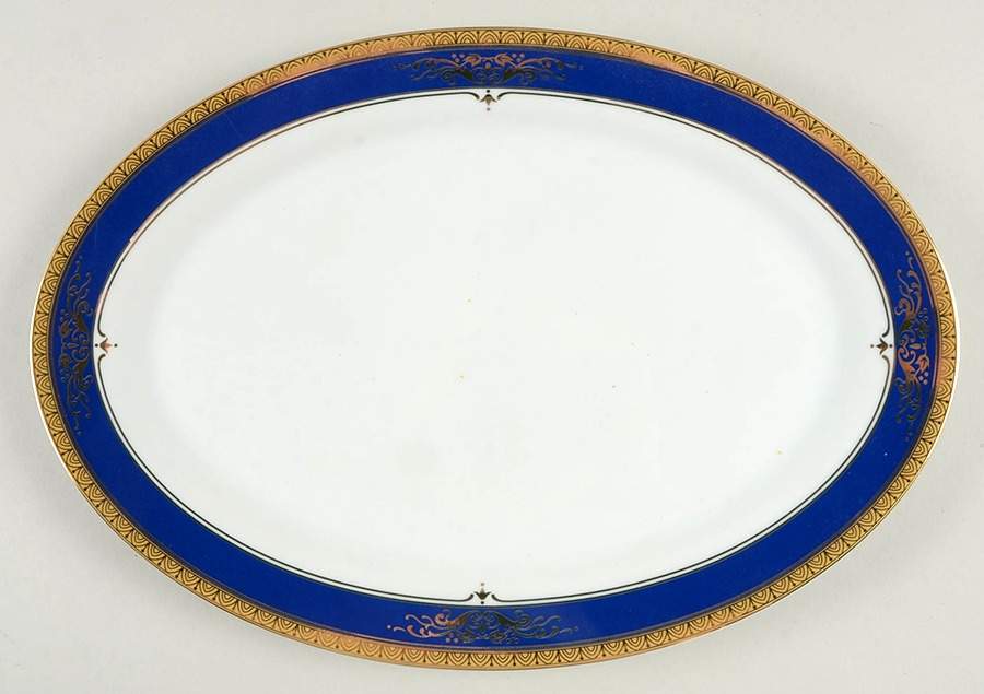 RZS3 14" Oval Serving Platter by Royal Scotland-1