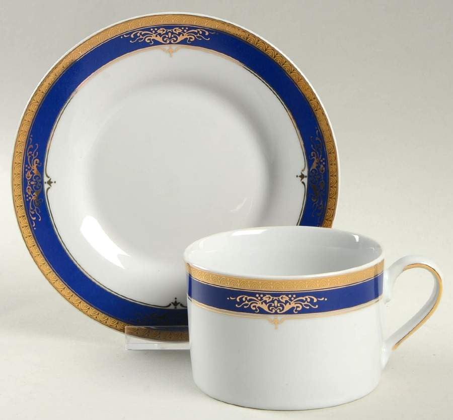RZS3 Flat Cup & Saucer Set by Royal Scotland-1
