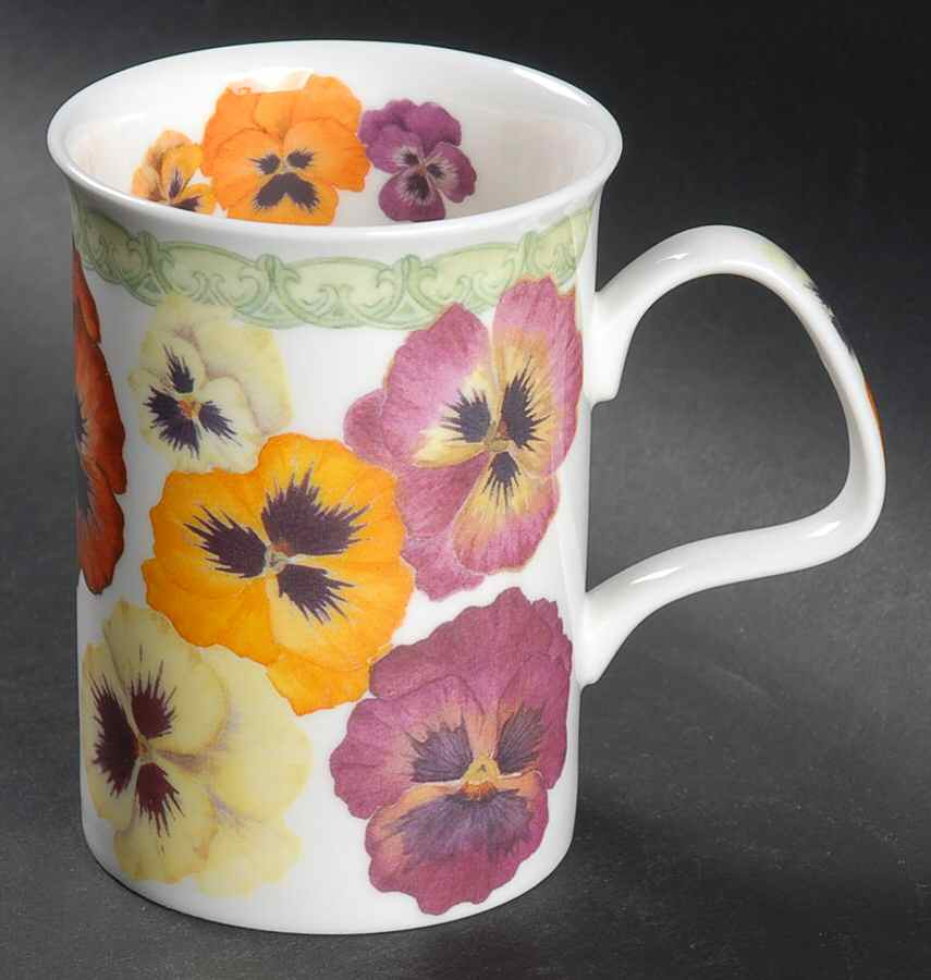 Pansy Mug by Roy Kirkham-1