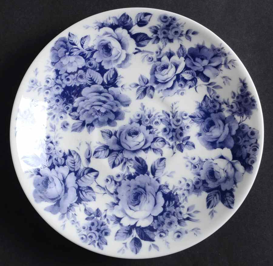 English Chintz Saucer for Breakfast Cup by Roy Kirkham-1