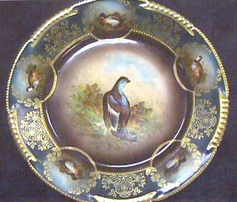 RVI6 Dinner Plate by Royal Vienna (Austria-Poland)-1