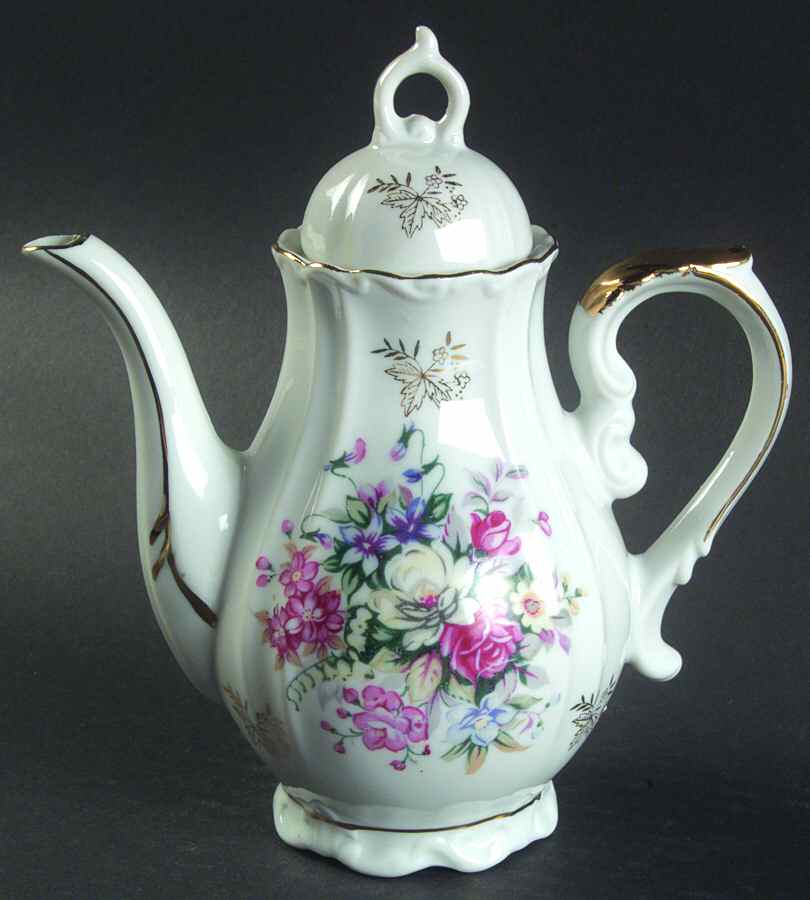 11-147 Mini Coffee Pot & Lid by Royal Crown (Japan)-1