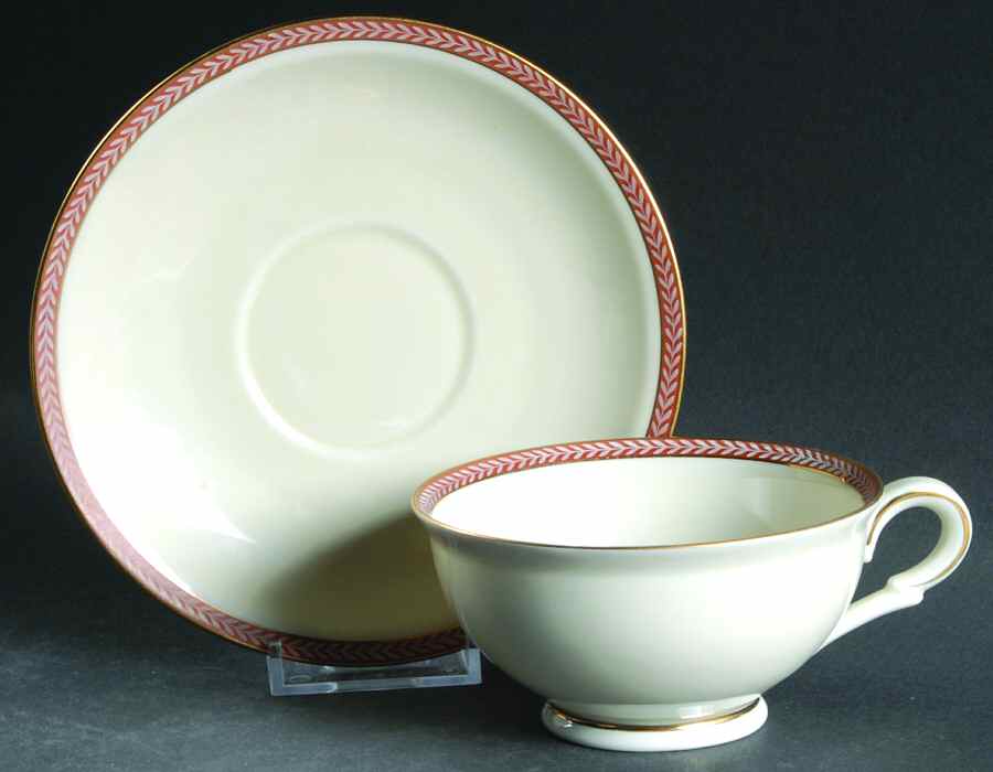 Impero Footed Cup & Saucer Set by Rorstrand-1