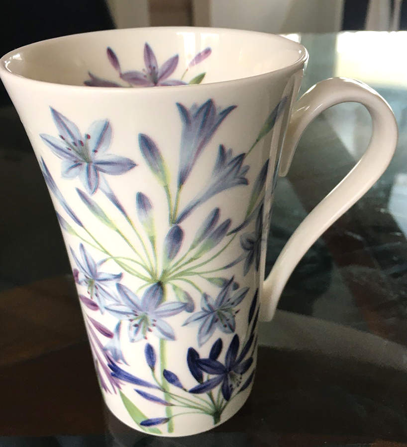 Agapanthus Mug by Roy Kirkham-1