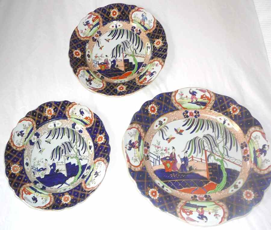 Mazeppe Salad Plate by Ridgway (Ridgways)-1