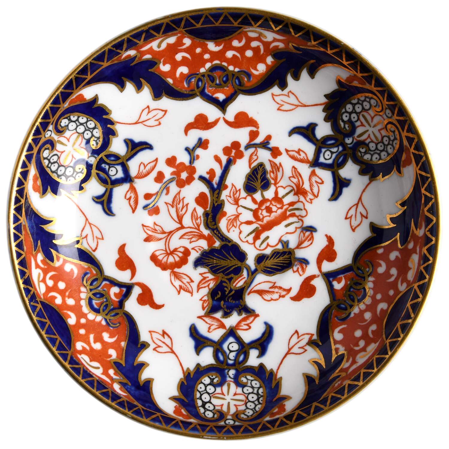 Kings (Older Backstamp) Saucer for Flat Cup by Royal Crown Derby-1