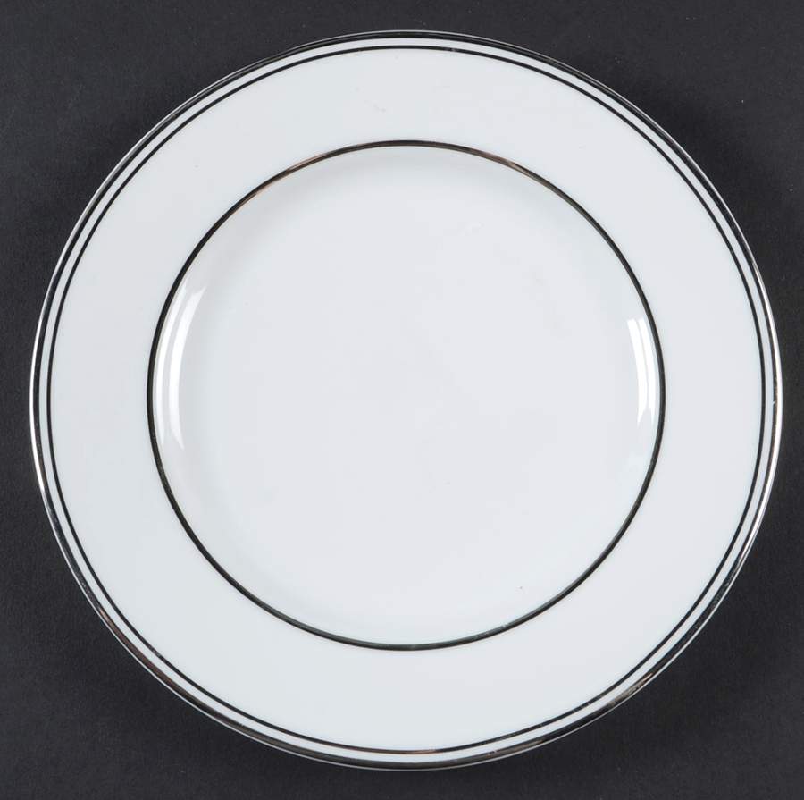 Platinum Charm Salad Plate by Royal Doulton-1