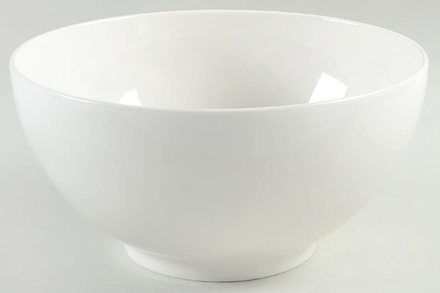 Everytime White 9" Salad Serving Bowl by Red Vanilla-1