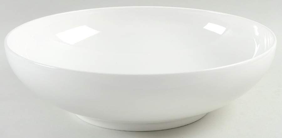 Everytime White 12" Large Salad Serving Bowl by Red Vanilla-1