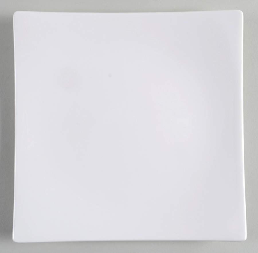 Extreme White Square Salad Plate by Red Vanilla-1