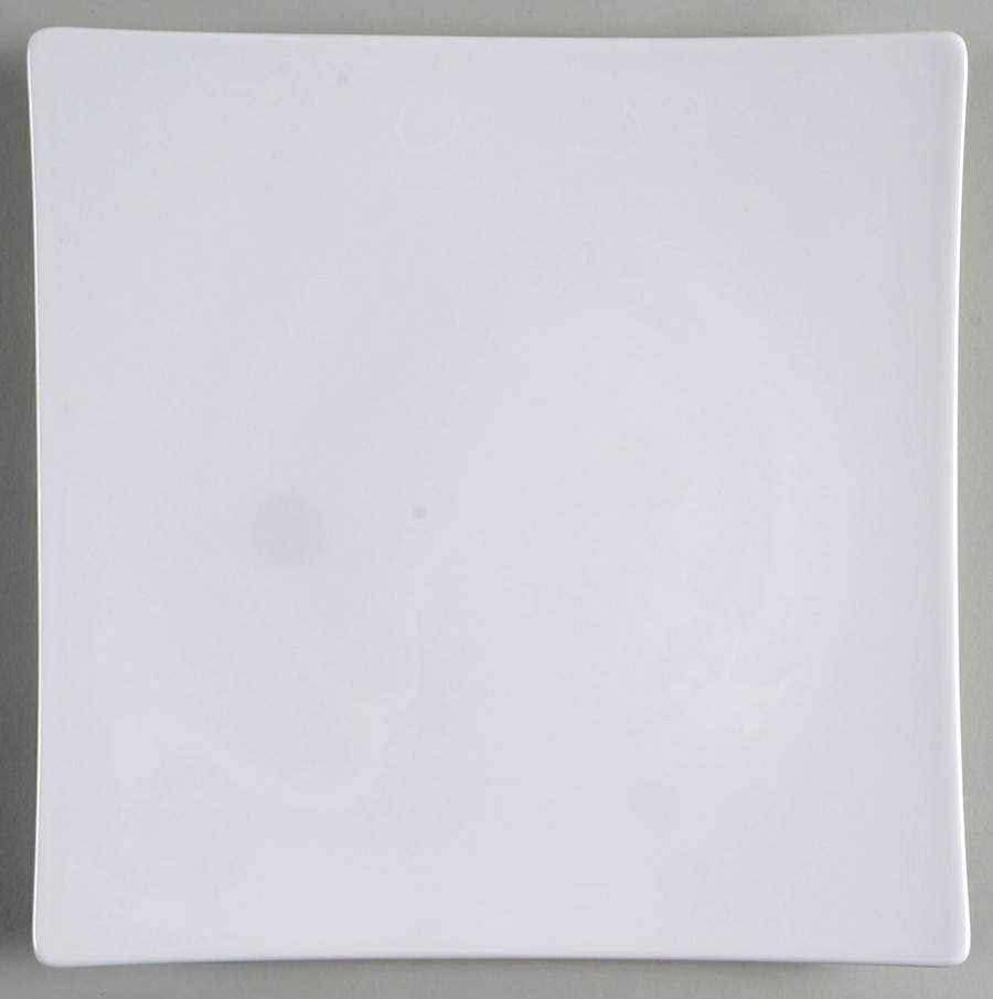 Extreme White Square Dinner Plate by Red Vanilla-1