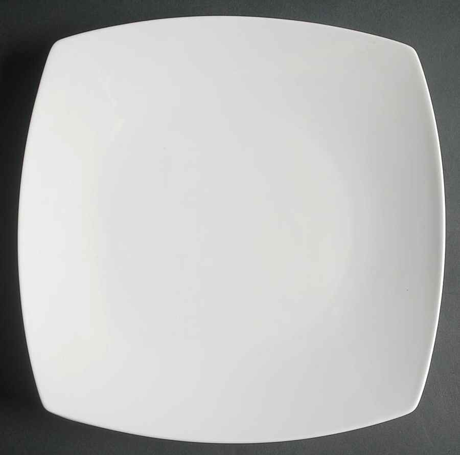 Vanilla Fare Square Dinner Plate by Red Vanilla-1