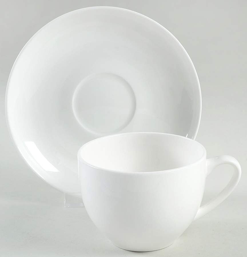 Pure Vanilla Cappuccino Cup & Saucer Set by Red Vanilla-1