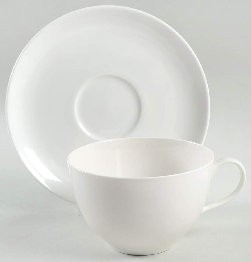 Pure Vanilla Jumbo Cup & Saucer Set by Red Vanilla-1