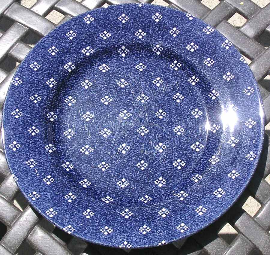 Burlington Blue Dinner Plate by Royal Stafford-1