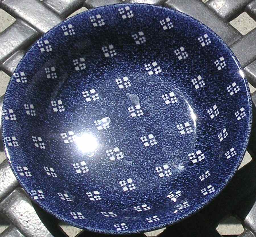 Burlington Blue Coupe Soup Bowl by Royal Stafford-1