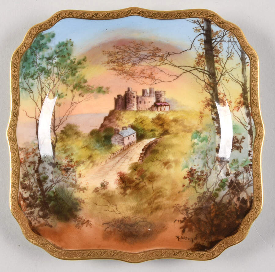 H1458 Square Salad Plate by Royal Doulton-1