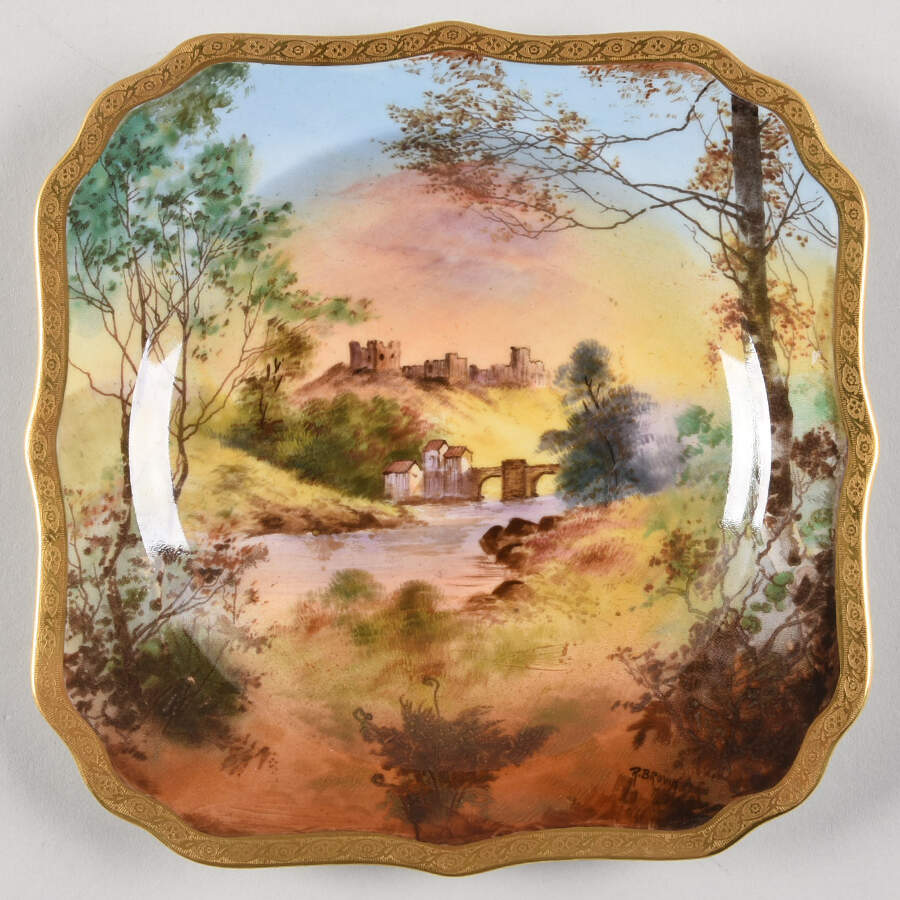H1458 Square Salad Plate by Royal Doulton-1