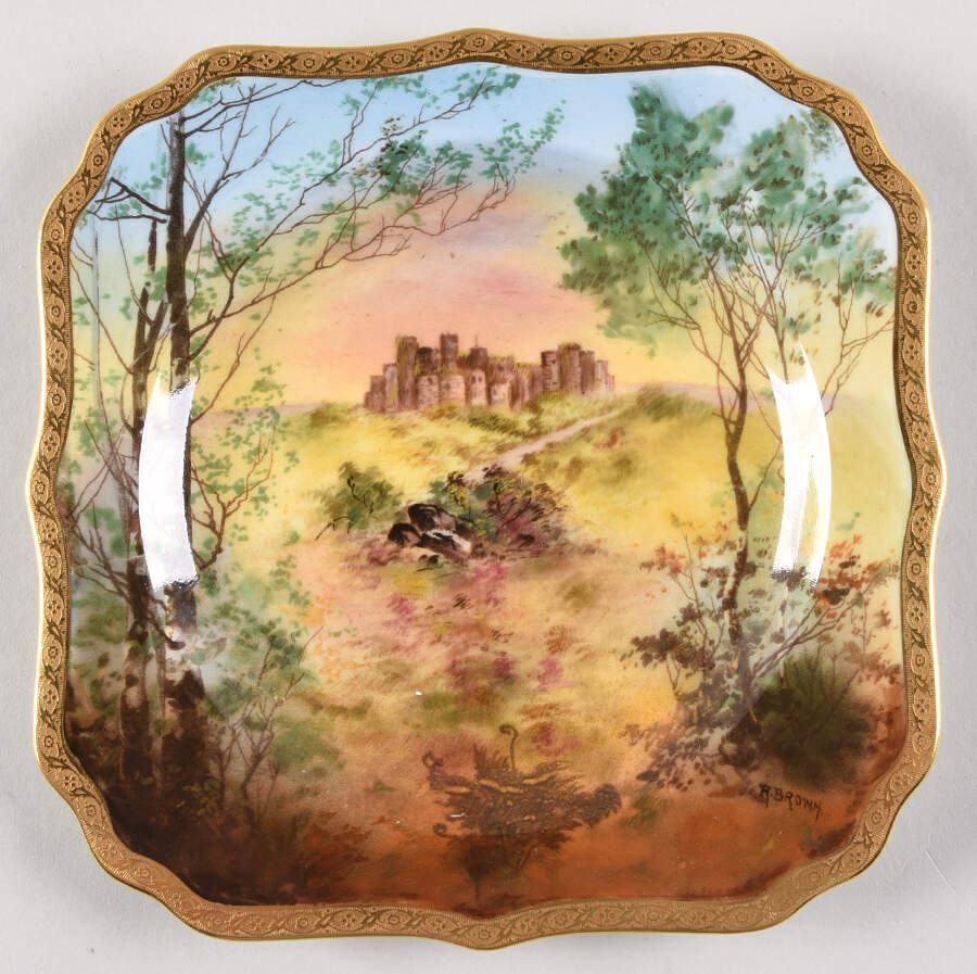 H1458 Square Salad Plate by Royal Doulton-1