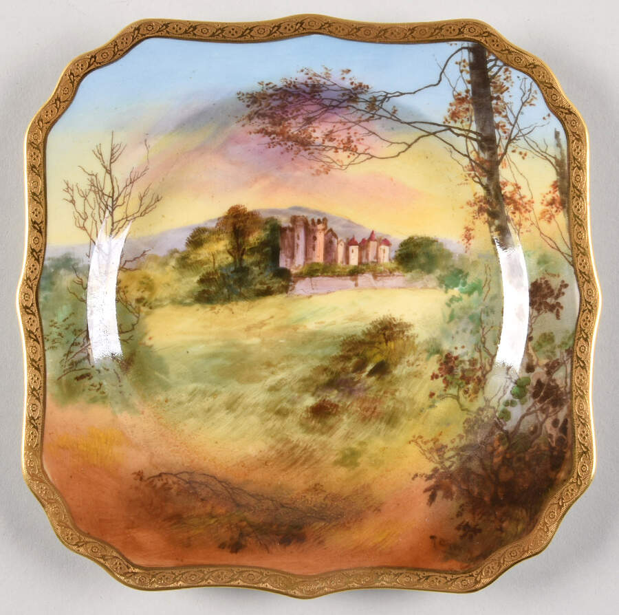 H1458 Square Salad Plate by Royal Doulton-1