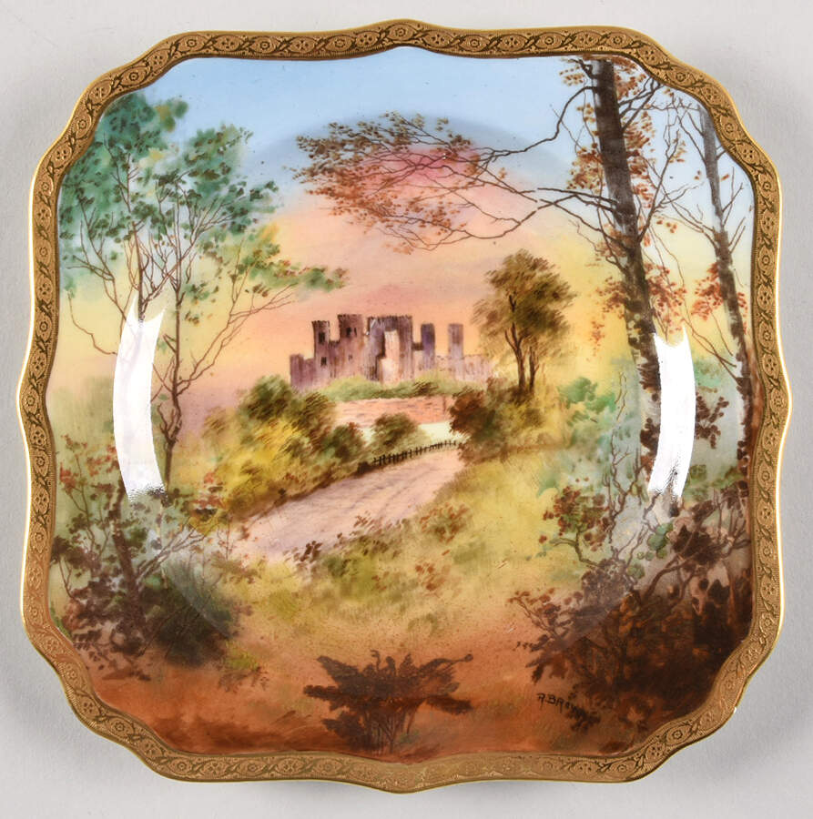 H1458 Square Salad Plate by Royal Doulton-1