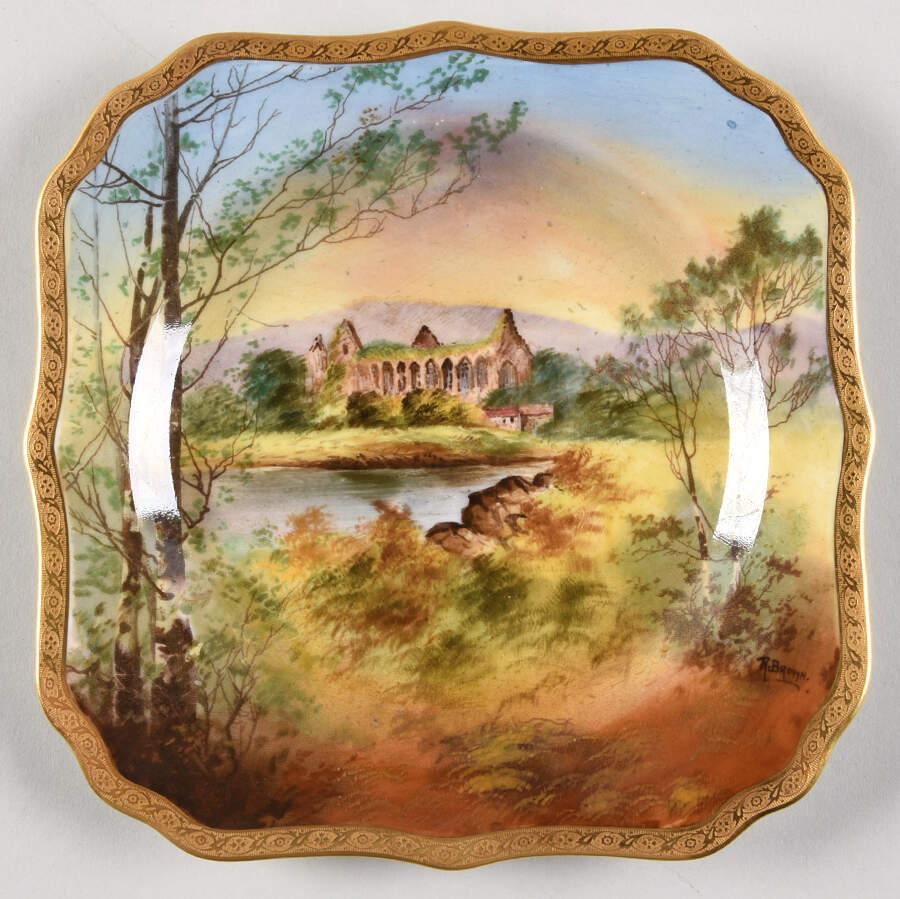 H1458 Square Salad Plate by Royal Doulton-1