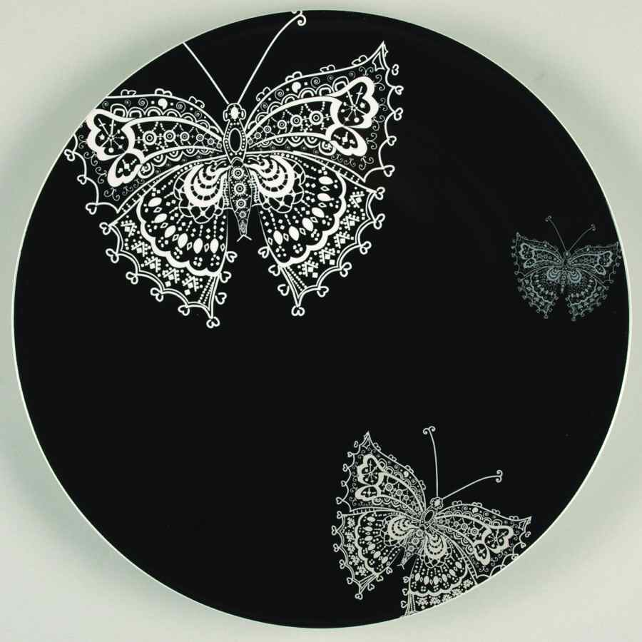Butterfly Lace Dinner Plate by Roscher & Co-1