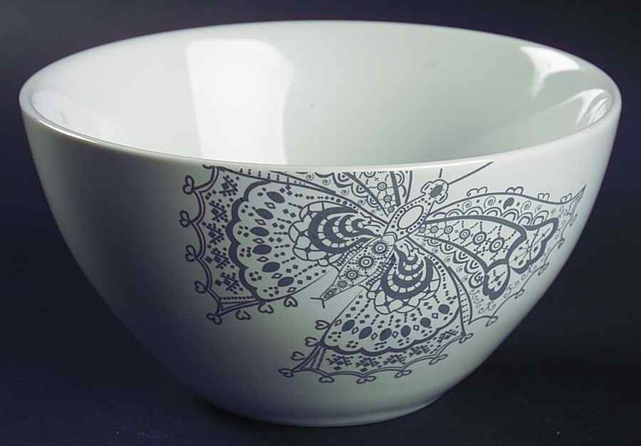 Butterfly Lace Soup/Cereal Bowl by Roscher & Co-1