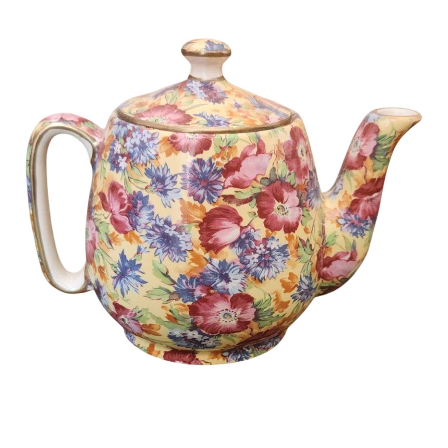 Royalty (Earthenware, Circa 1995) Teapot & Lid by Royal Winton-1
