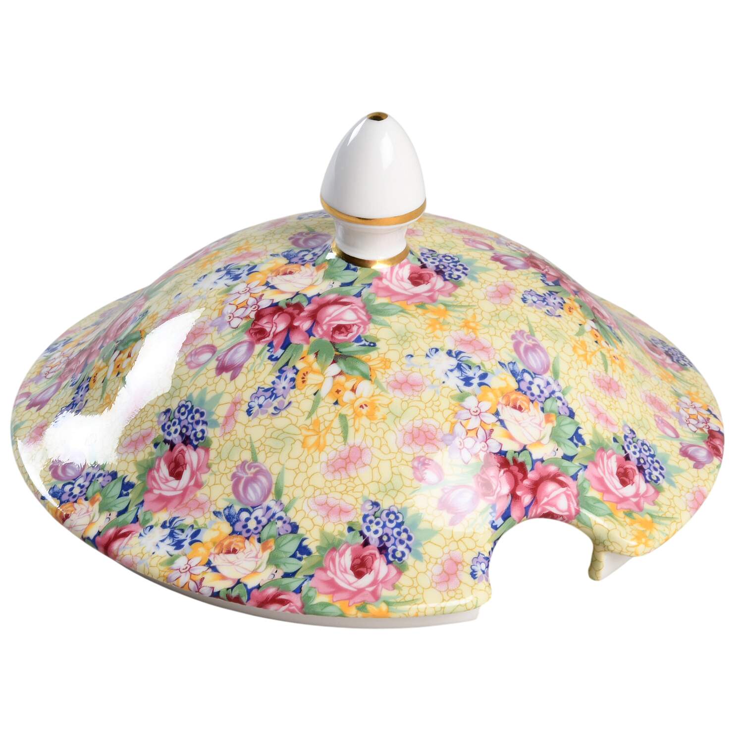 Welbeck (Bone, Circa 1995) Lid for Tureen by Royal Winton-1