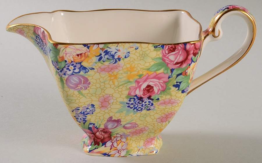 Welbeck (Bone, Circa 1995) Creamer by Royal Winton-1