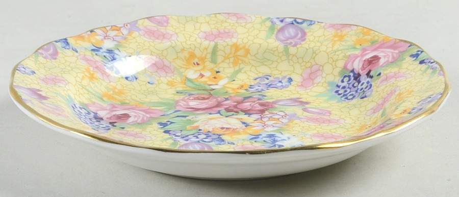 Welbeck (Bone, Circa 1995) Butter Pat by Royal Winton-1