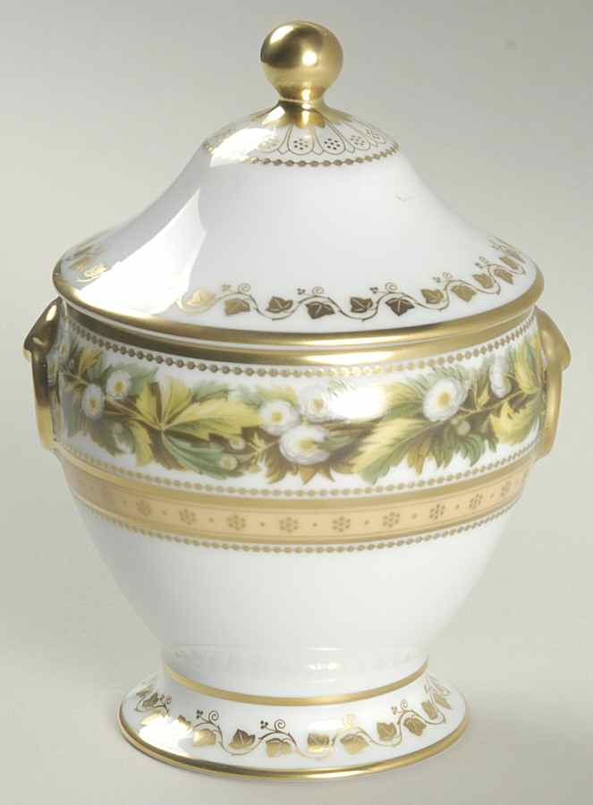 Botanique Sugar Bowl & Lid by Royale (France)-1