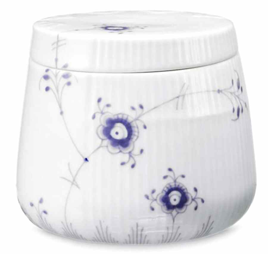 Elements Sugar Bowl & Lid by Royal Copenhagen-1