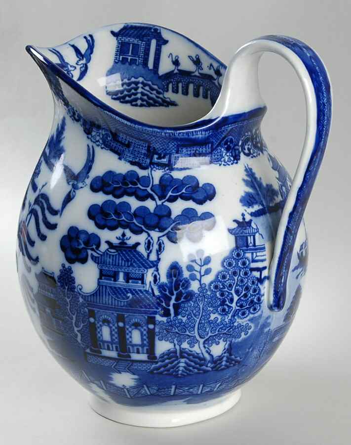 Willow (Blue Trim) 128 Oz Pitcher by Royal Doulton-1