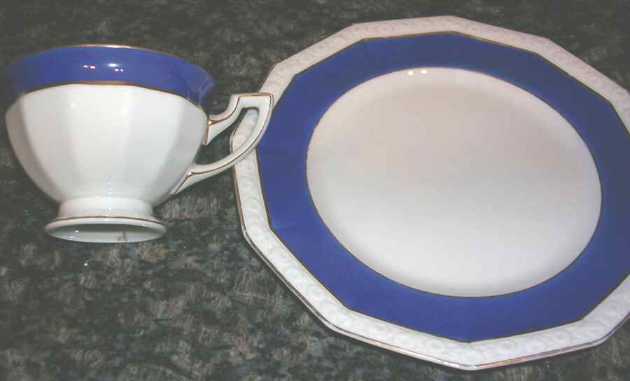 2205 (Maria, Blue Band) Salad Plate by Rosenthal - Continental-1