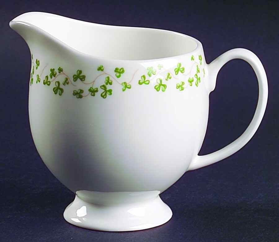 Trellis Shamrock (Century) Creamer by Royal Tara-1