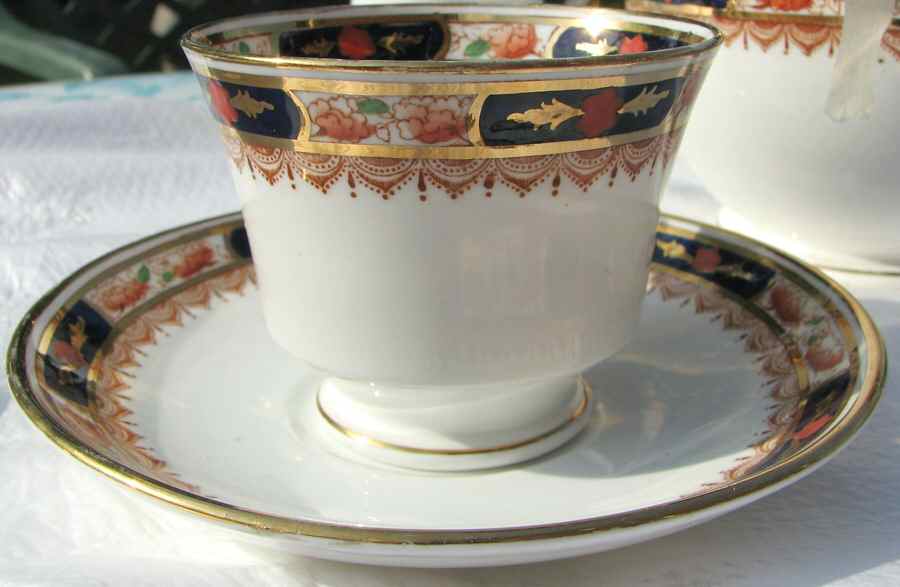 RST155 Footed Cup & Saucer Set by Royal Stafford-1