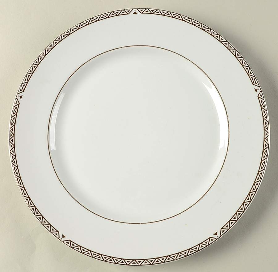 Platinum Dinner Plate by Royal Doulton-1