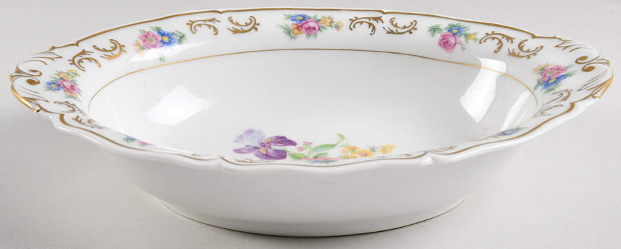 RYE24 10" Oval Vegetable Bowl by Royale (France)-1