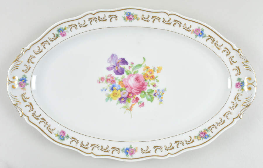 RYE24 17" Oval Serving Platter by Royale (France)-1