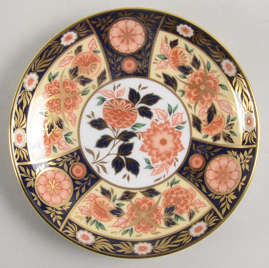 Tien Manh Dinh Saucer for Flat Demitasse Cup by Royal Crown Derby-1