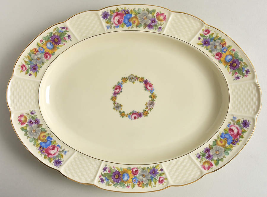 2193-2645 14" Oval Serving Platter by Rosenthal - Continental-1