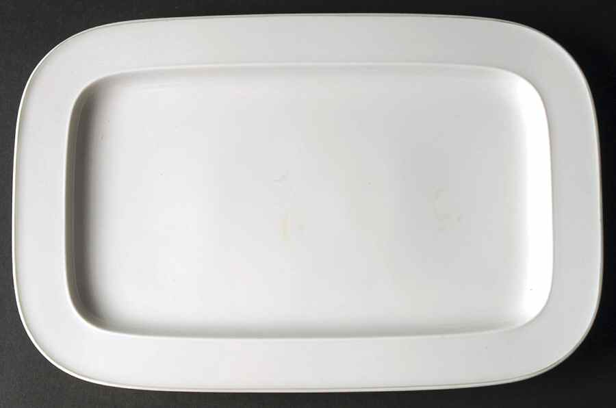 Secunda Green (Variations Shape) 11" Oval Serving Platter by Rosenthal - Continental-1