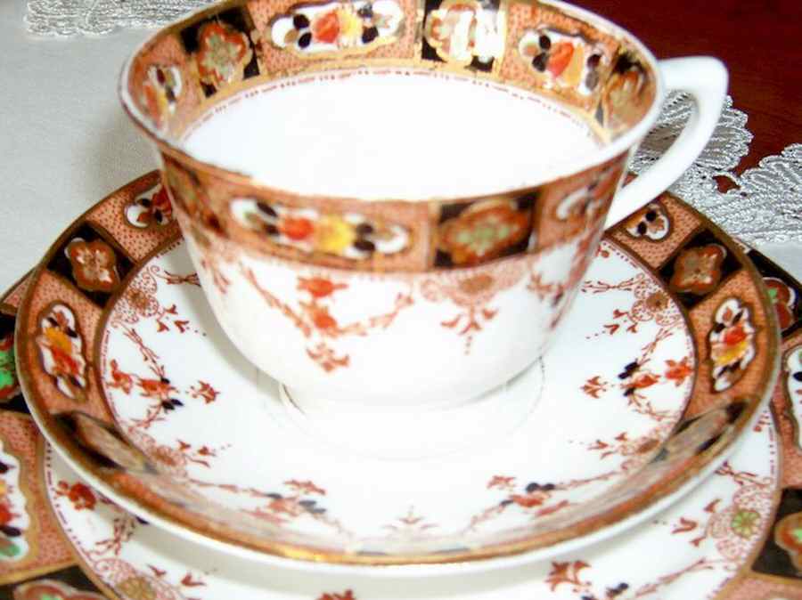 RST156 Footed Cup & Saucer Set by Royal Stafford-1