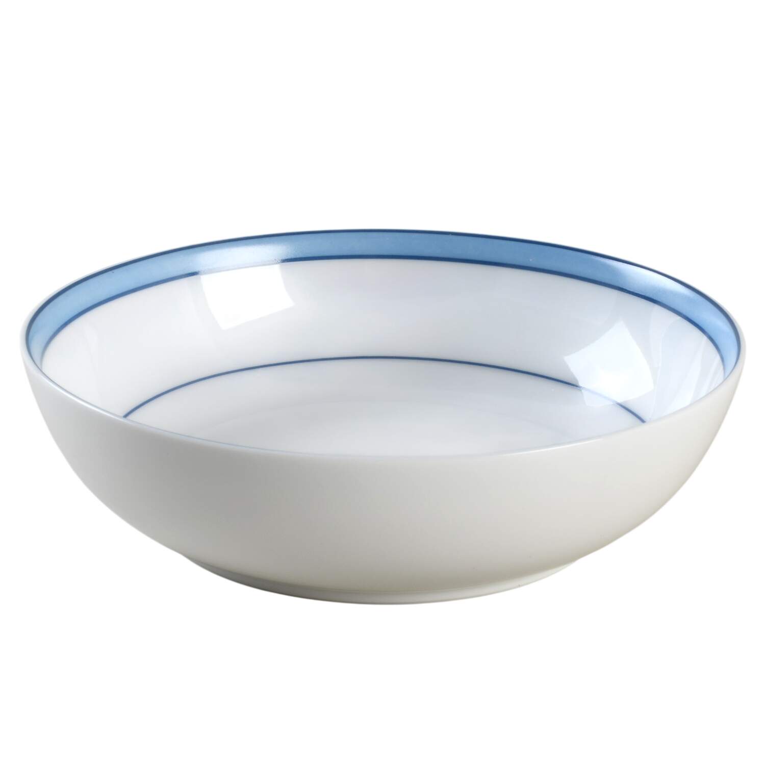 Tropic Blue (No Monogram) Coupe Cereal Bowl by Raynaud-1